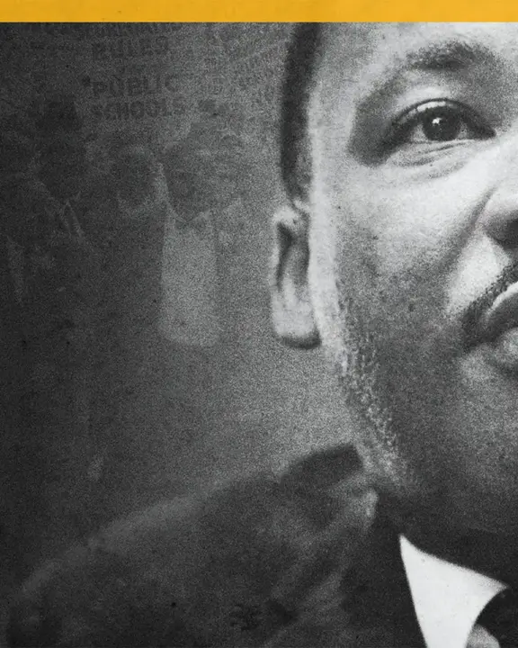 Martin Luther King Jr.: social post · blank