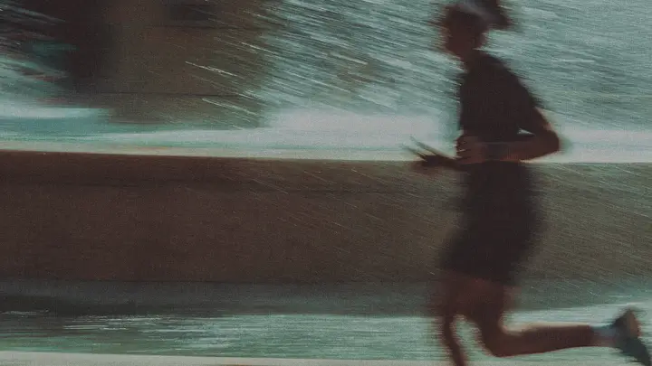Run Your Race: blank background