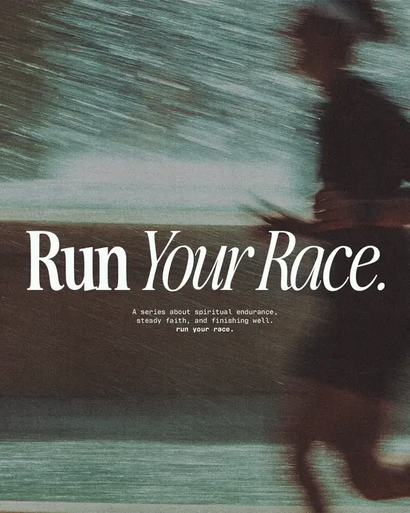 Run Your Race: social post
