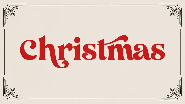 Christmas: 4K slide