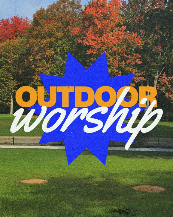 Outdoor Worship: social post