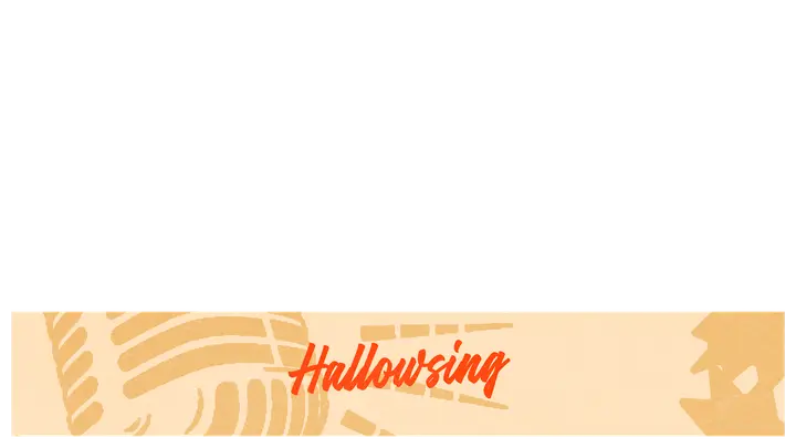 Hallowsing: lower third