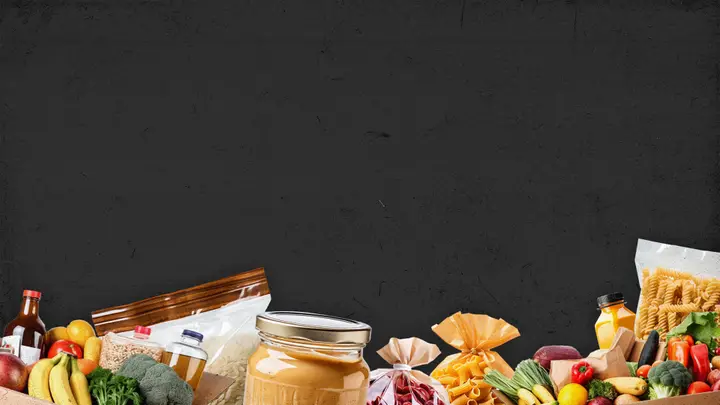 November Food Drive: 4K slide · blank