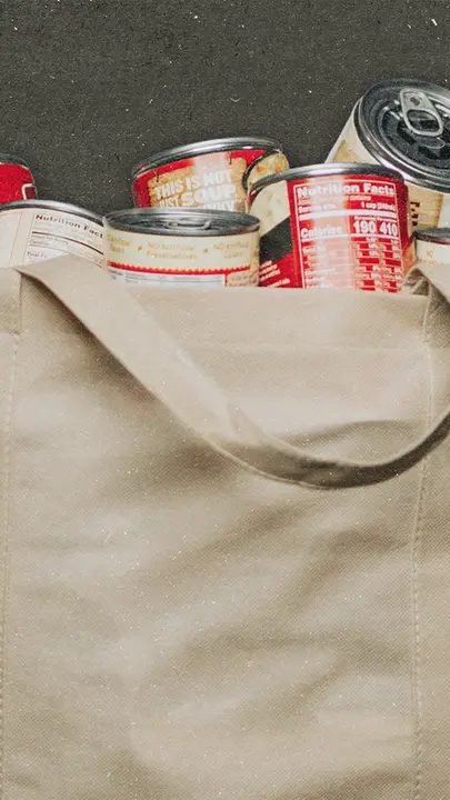 November Food Drive: story · blank
