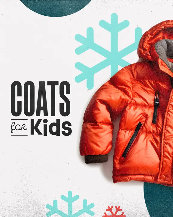 Coats For Kids: social post