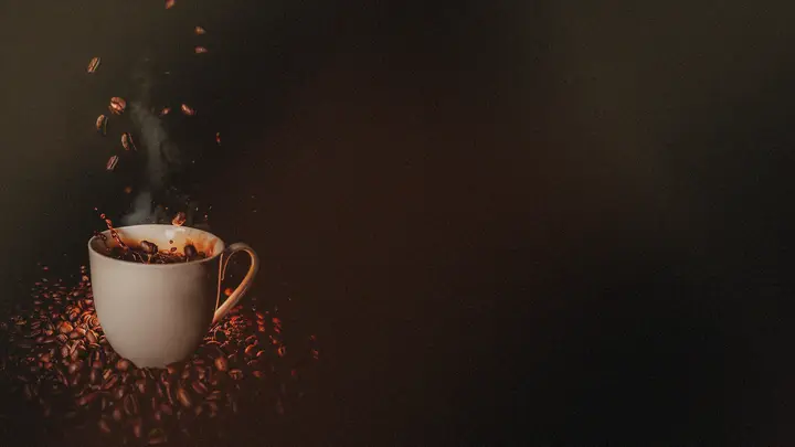Chocolate And Coffee: blank background