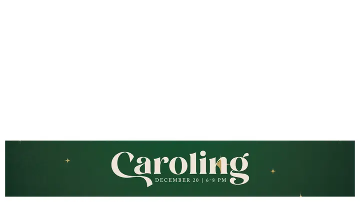 Caroling: lower third 1