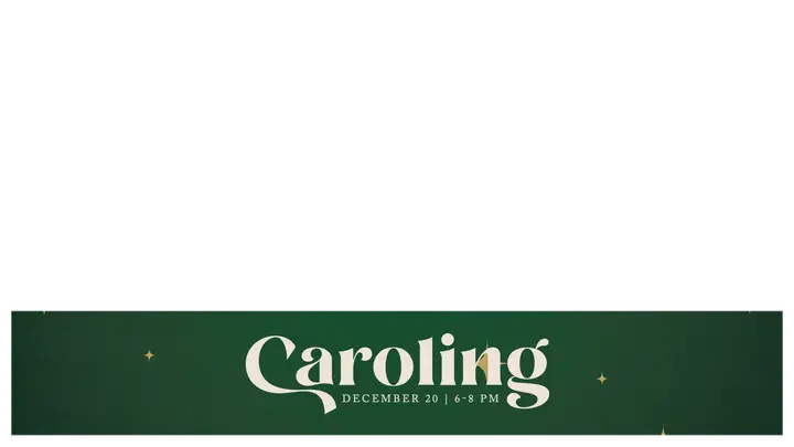 Caroling: lower third 2