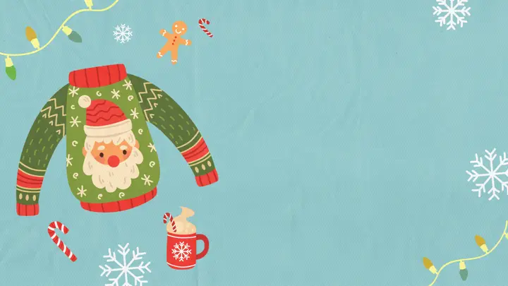 Kids Christmas Party: 4K slide · blank