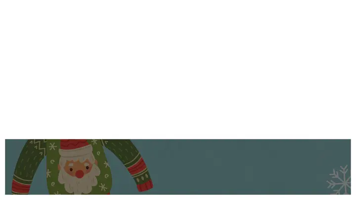 Kids Christmas Party: lower third 1 · blank