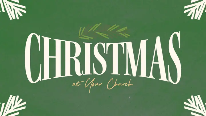 Christmas At Your Church: 4K slide