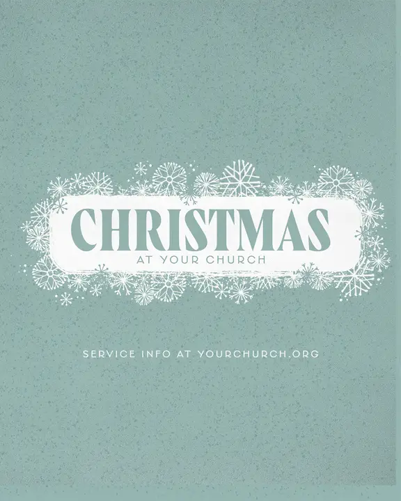 Christmas At Your Church: social post