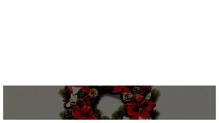 Deck The Halls: lower third 1 · blank