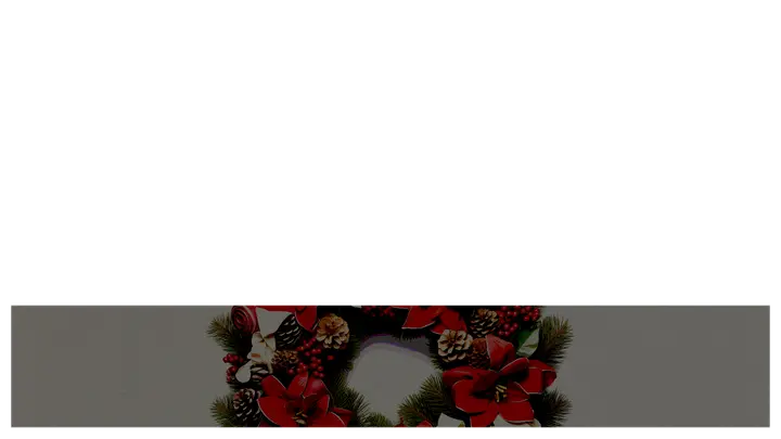 Deck The Halls: lower third 2 · blank