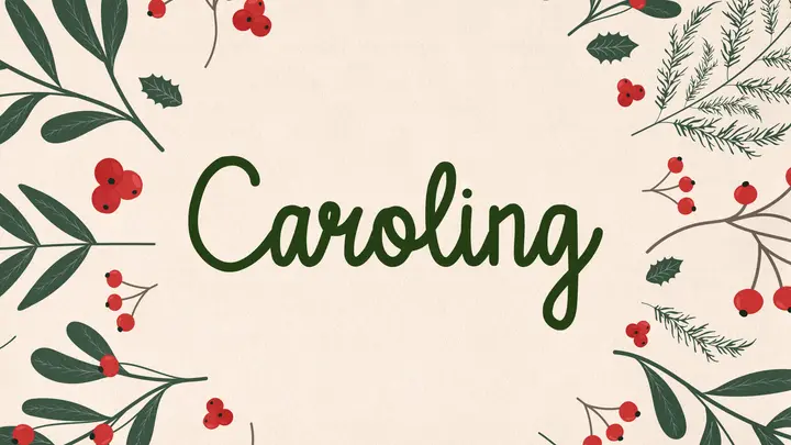Caroling: HD slide