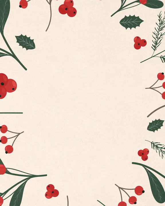 Caroling: social post · blank