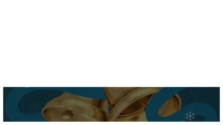 Christmas Eve Experience: lower third · blank