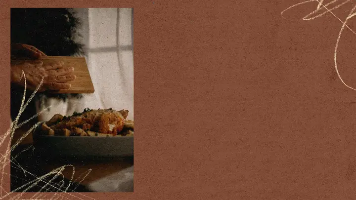 Friendsgiving: 4K slide · blank