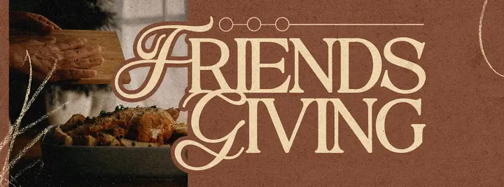 Friendsgiving: facebook cover