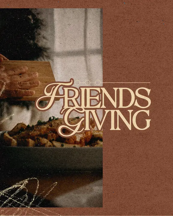 Friendsgiving: social post