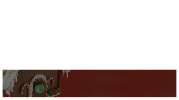 Gingerbread Contest: lower third · blank
