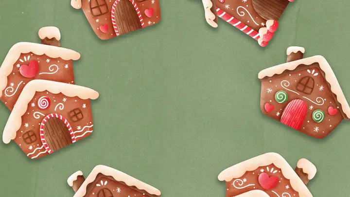 Gingerbread Contest: 4K slide · blank