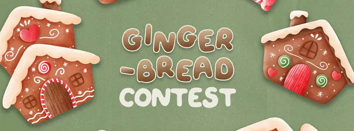 Gingerbread Contest: facebook cover