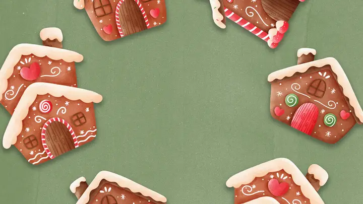 Gingerbread Contest: HD slide · blank
