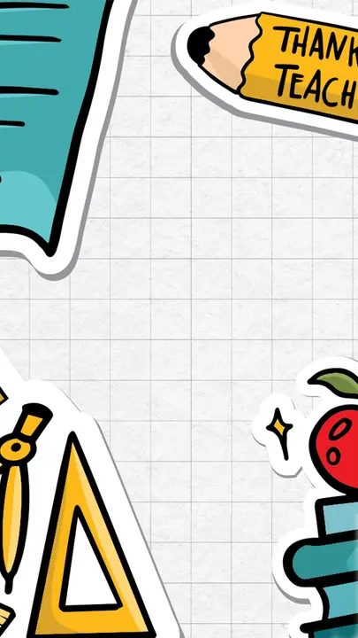 Teacher Appreciation Sunday: story · blank