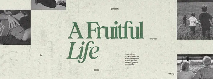 A Fruitful Life: facebook cover