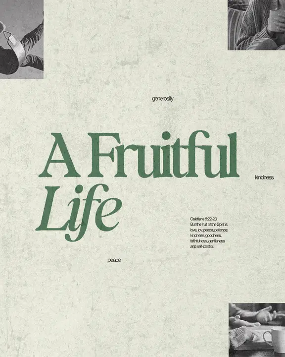 A Fruitful Life: social post