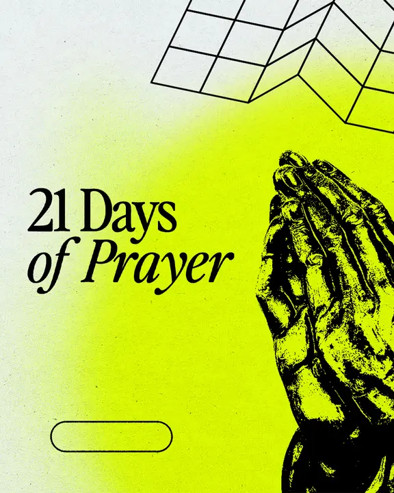 21 Days of Prayer: social post