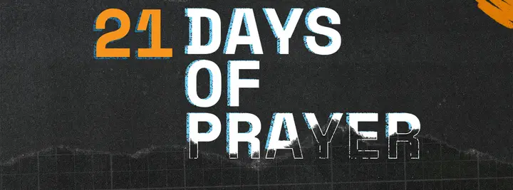 21 Days of Prayer: facebook cover