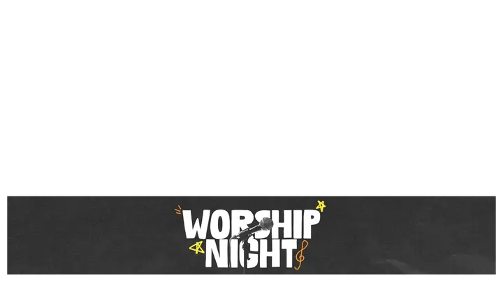 Worship Night: lower third