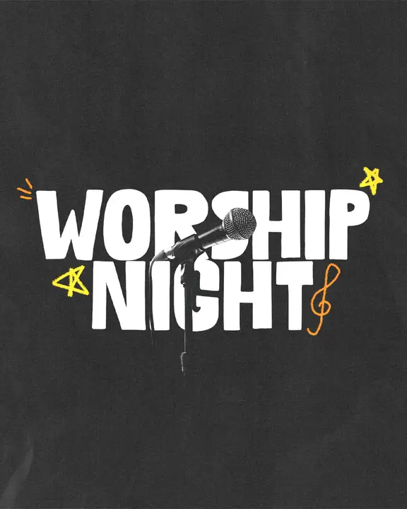 Worship Night: social post