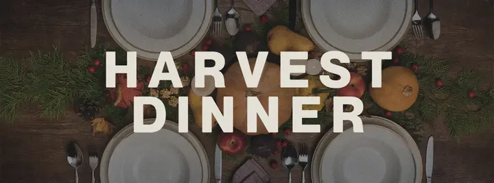 Harvest Dinner: facebook cover
