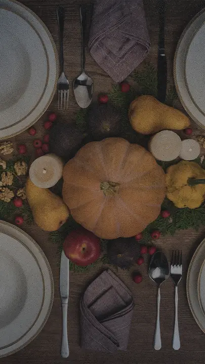 Harvest Dinner: story · blank