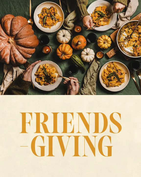 Friendsgiving: social post