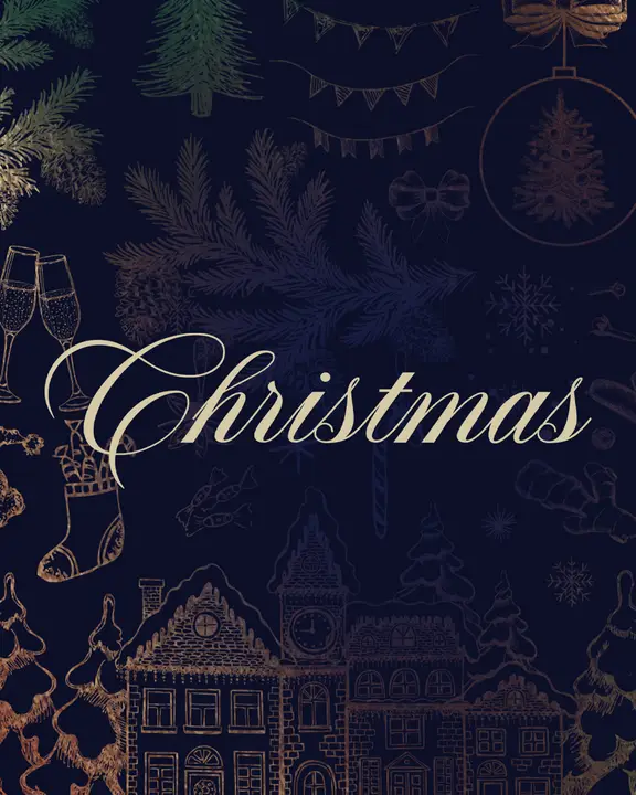 Christmas: social post