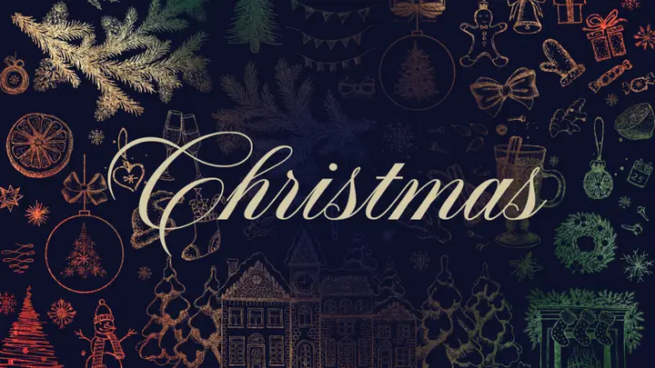 Christmas: title slide