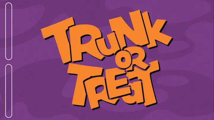 Trunk Or Treat: title slide