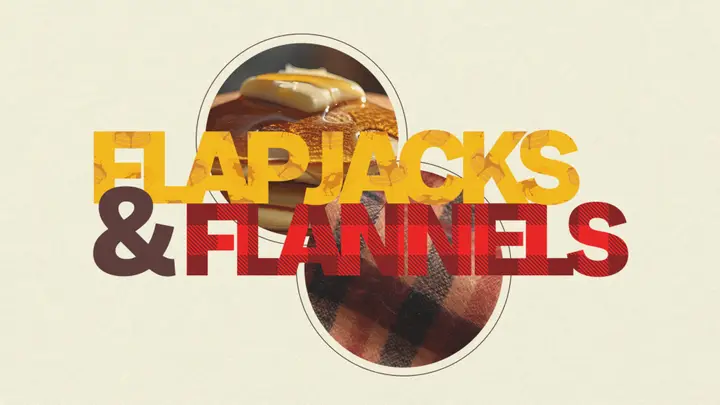 Flapjacks And Flannels: title slide