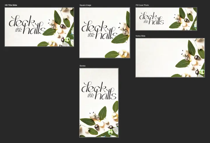 Deck the Halls: preview
