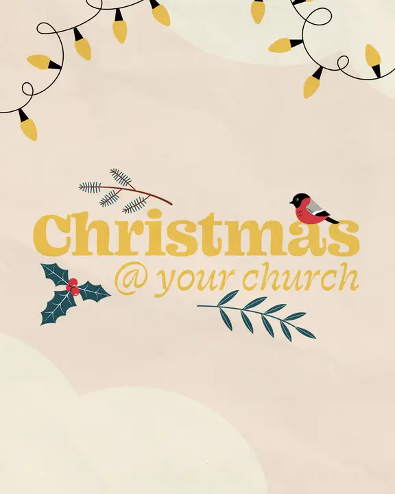 Christmas: social post