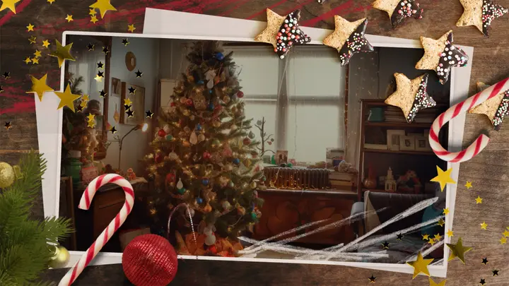 Merry Christmas: title slide · blank