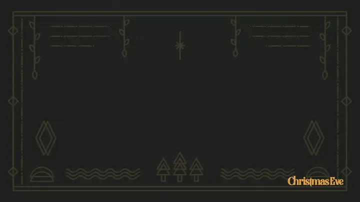 Christmas Eve: notes slide