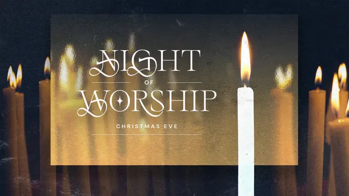Night of Worship: title slide