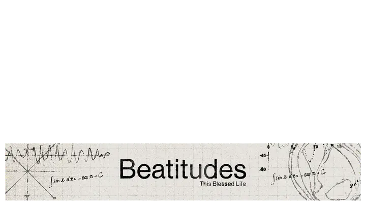Beatitudes This Blessed Life: lower third