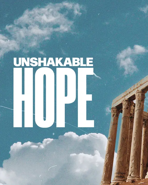 Unshakable Hope: social post