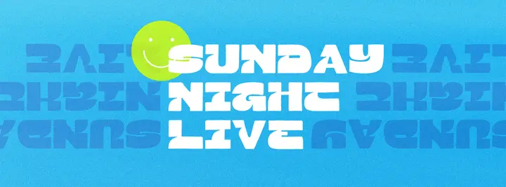 Sunday Night Live: facebook cover